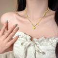 Heart Rice Bead - Yellow