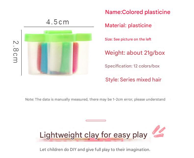 bright colored craft set