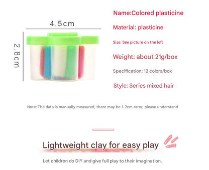 bright colored craft set