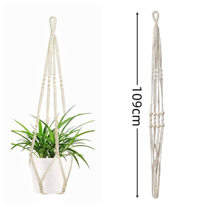 Beautiful cotton rope plant basket - image 8