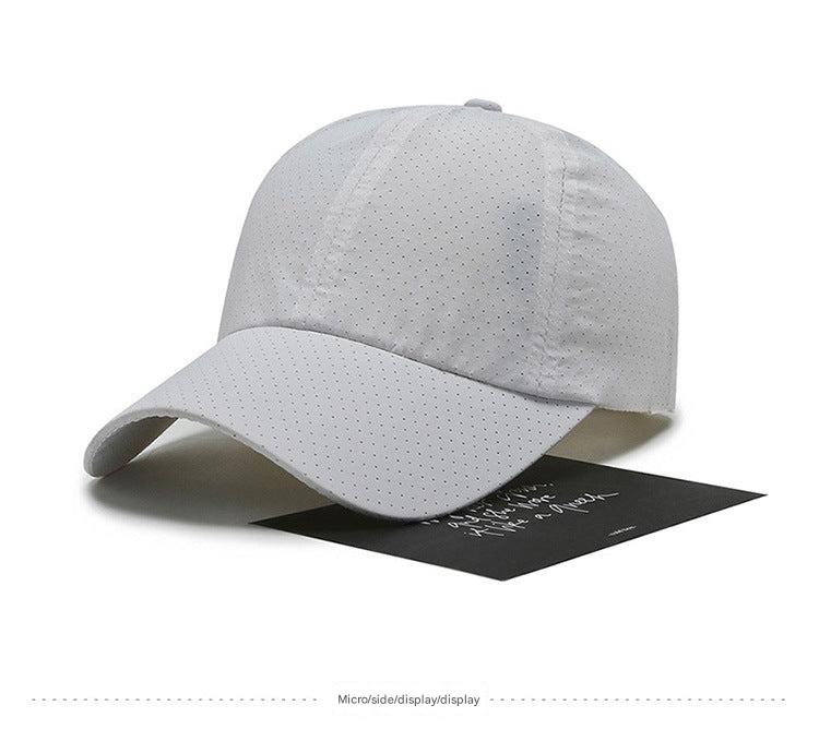 Men's quick-dry baseball cap in red