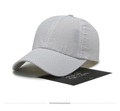 Men's quick-dry baseball cap in red