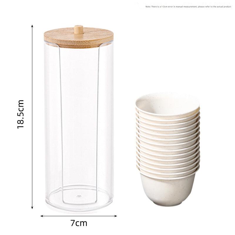 Disposable rice husk tea cup image 6