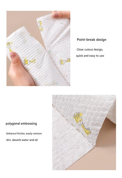 Versatile cleaning wipes for household chores