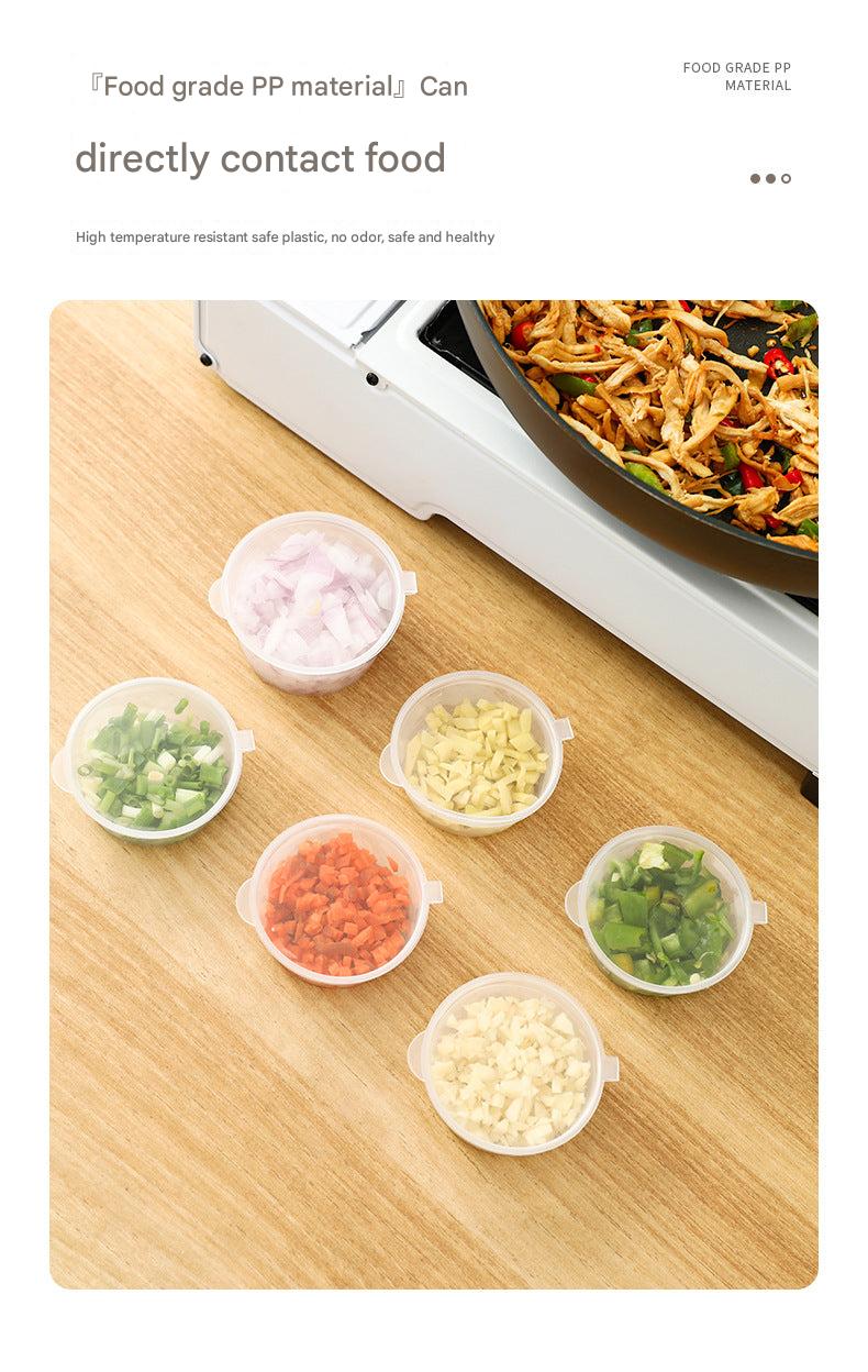 Clear disposable sauce container 50ml