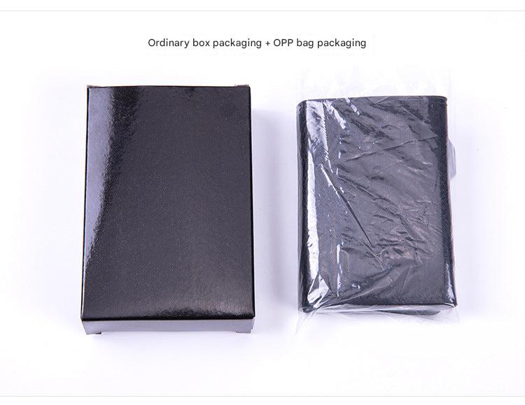 RFID blocking wallet in black color