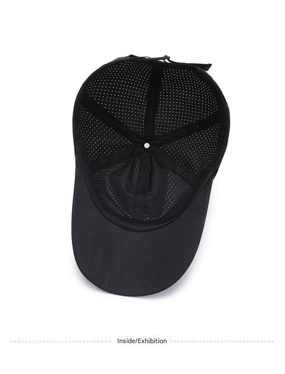Men's quick-dry baseball cap in light grey
