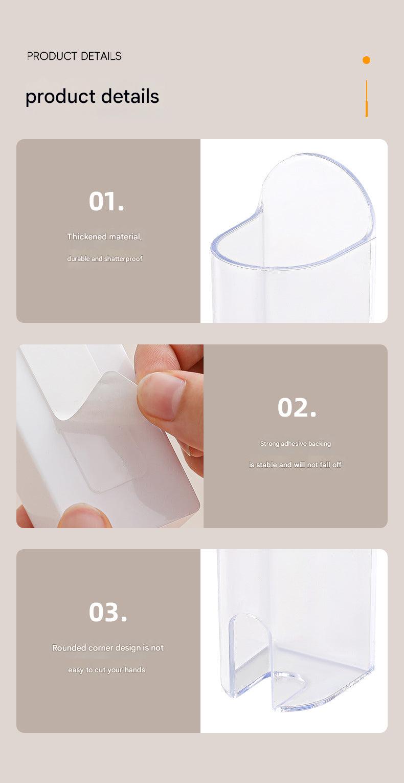 Toothbrush holder suction cup design image 2
