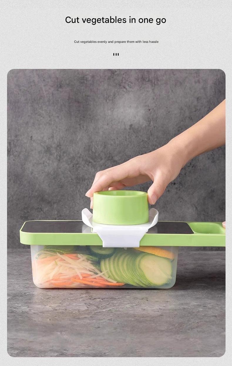 stainless steel grater in kitchen setting