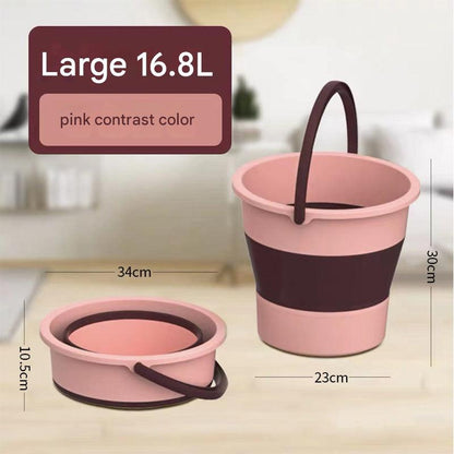 Foldable Fishing Bucket Green