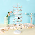 Seven-tier White 300 Holes [52*16CM] (Pack of 1)