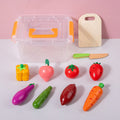 Vegetable Cutting Set with Storage Box (Pack of 1)