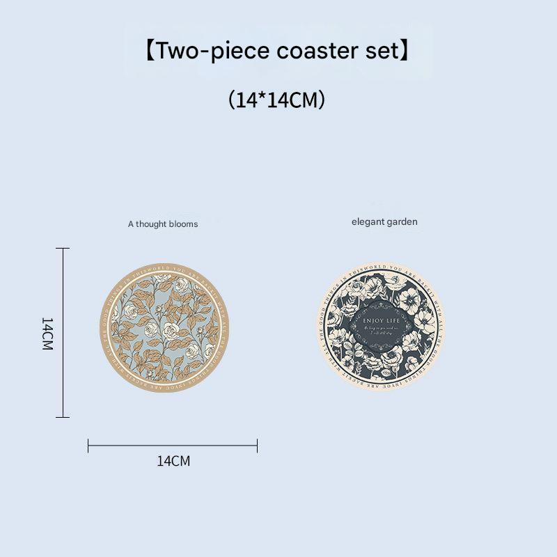 Oil-resistant table mat for meals