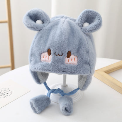 Soft plush beanie for kids 4