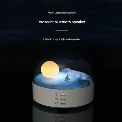 Bluetooth speaker with night light