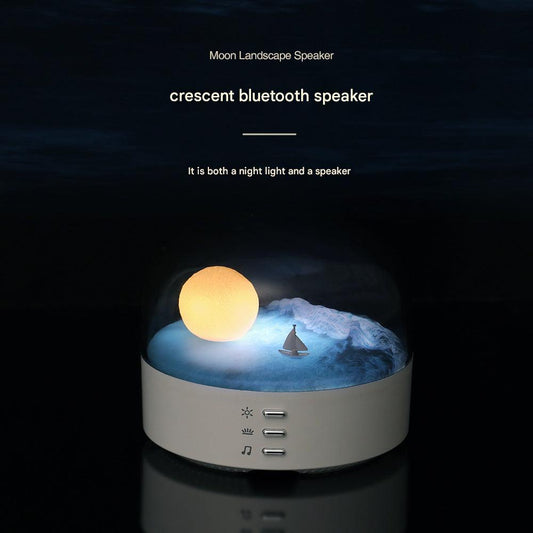 Bluetooth speaker with night light