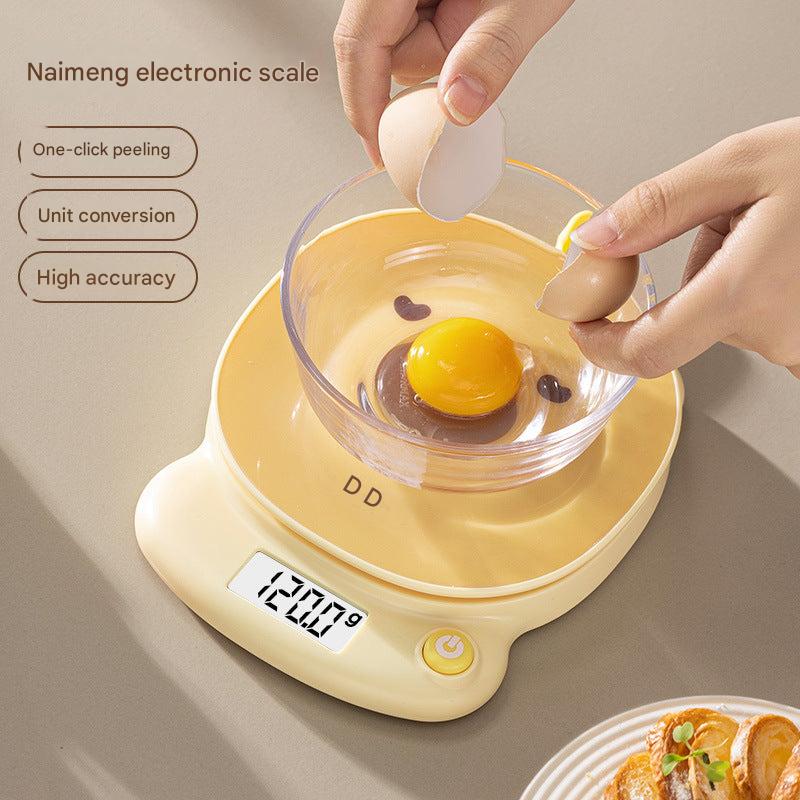 Digital kitchen scale with LCD display