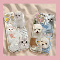 Bubble White Newspaper Dog (Pack of 1)