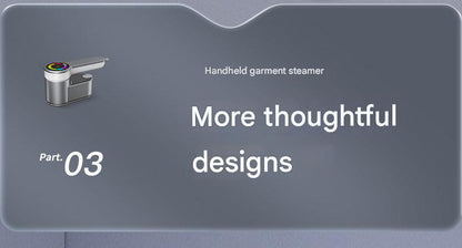 Steam iron in use on fabric