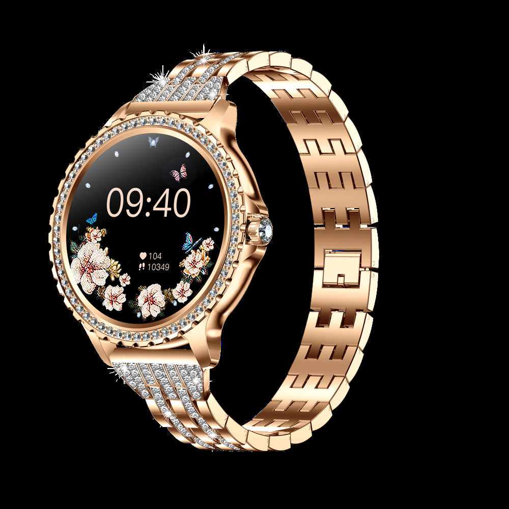 Stylish Bluetooth smartwatch with silicone band - image 3