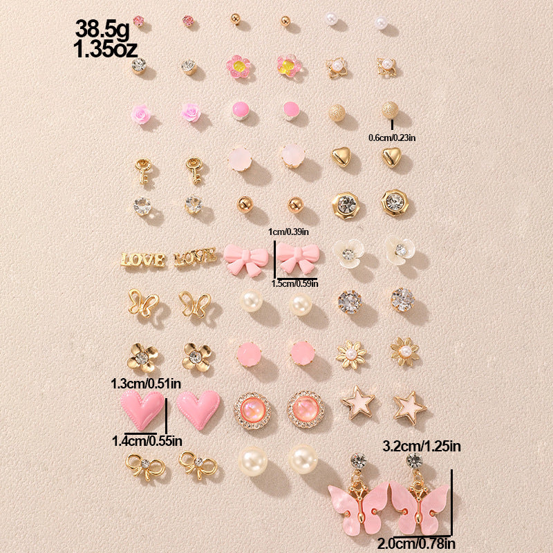 Elegant earring set display image 3
