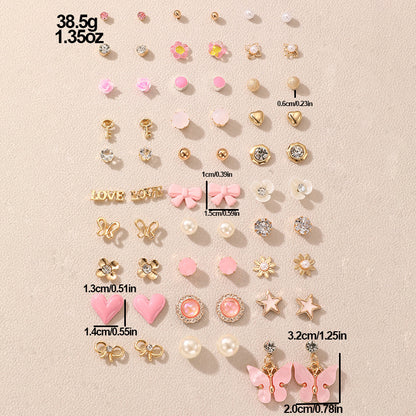 Elegant earring set display image 3