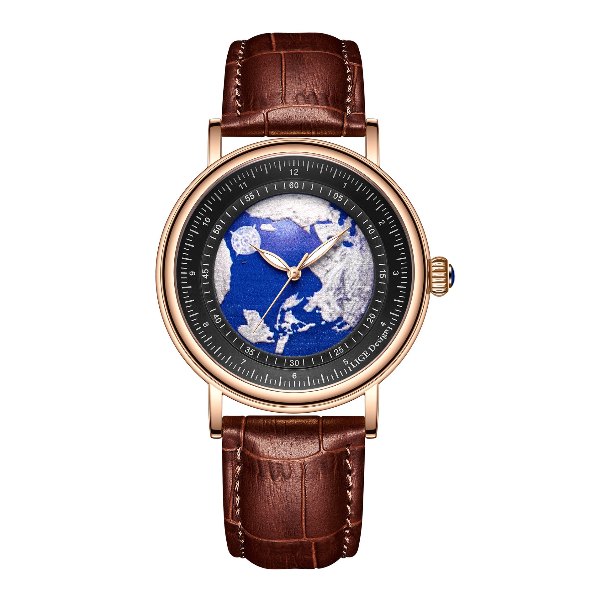 LIGE watch water resistant capability image 3