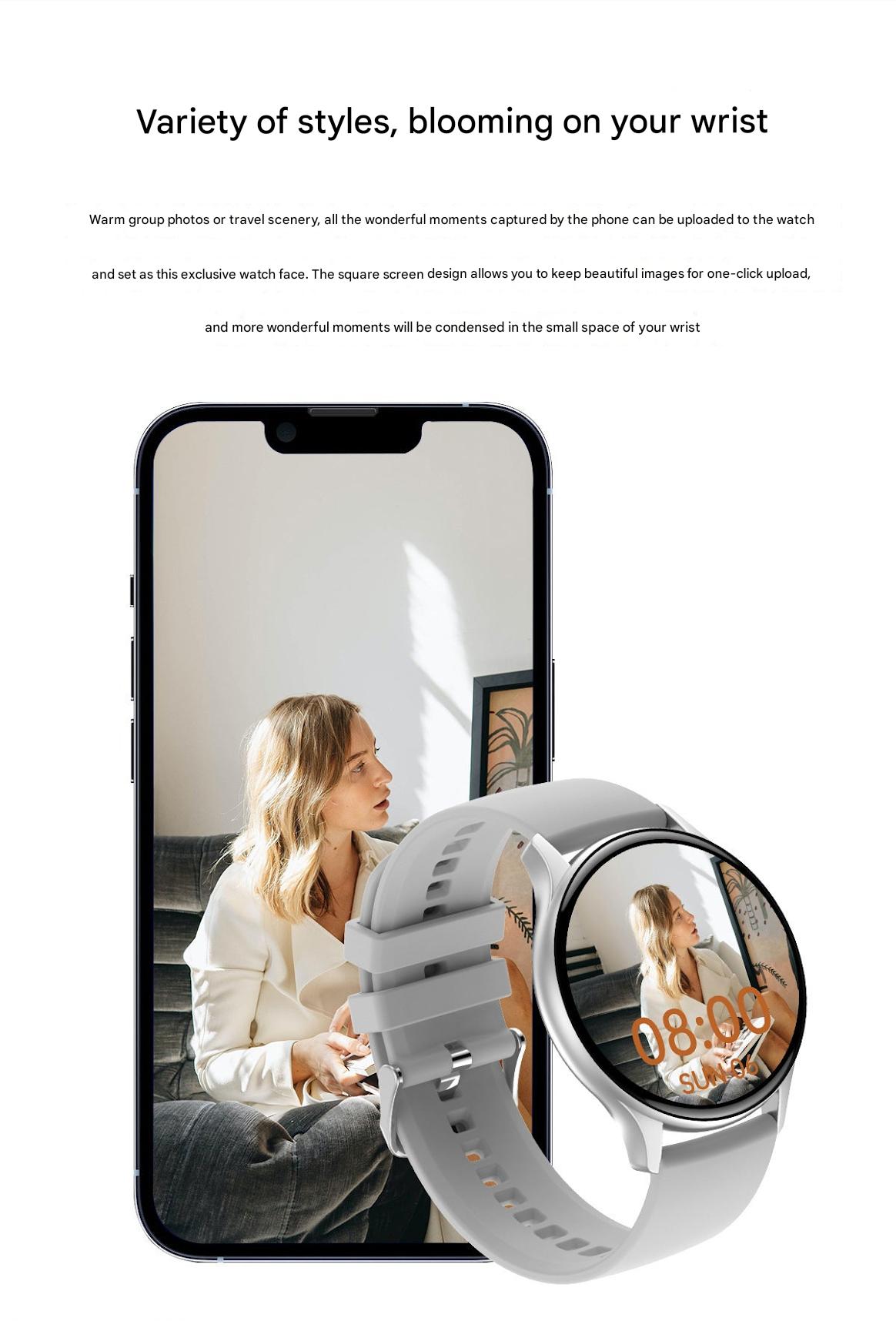 HK89 Smartwatch Bluetooth Calling