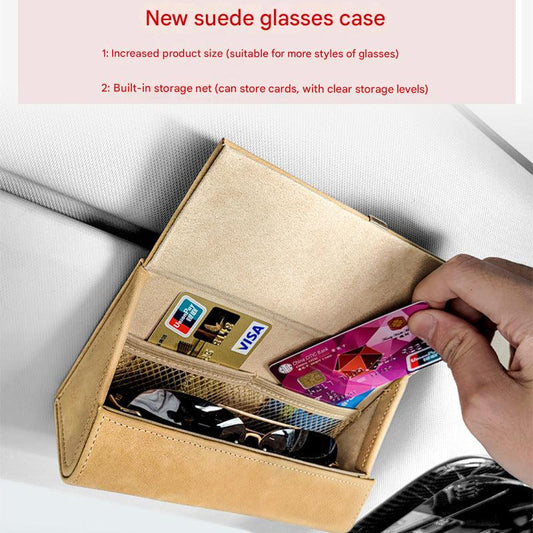 Stylish car accessory for sunglasses