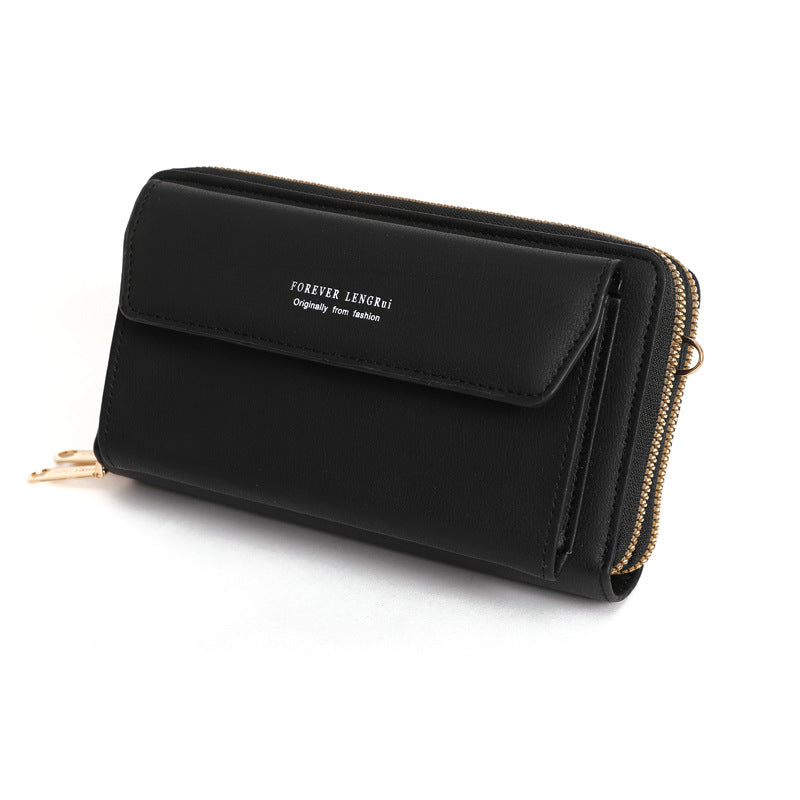 Blue stylish shoulder bag for holding essentials