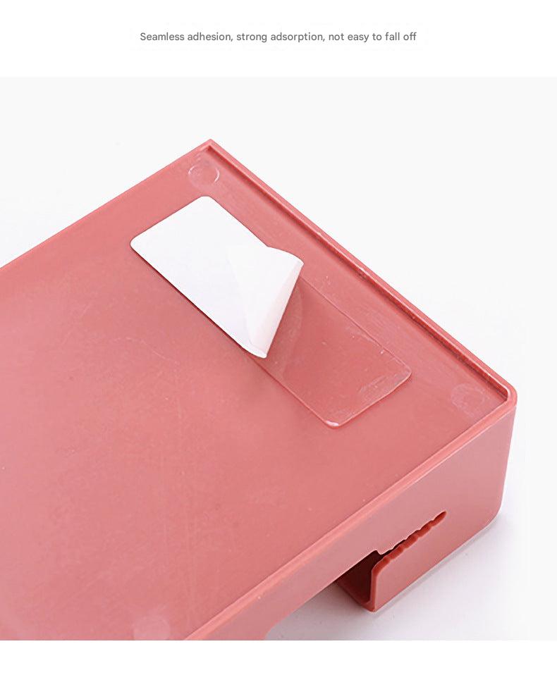 Wall-Mounted Remote Control Organizer Box Image 4