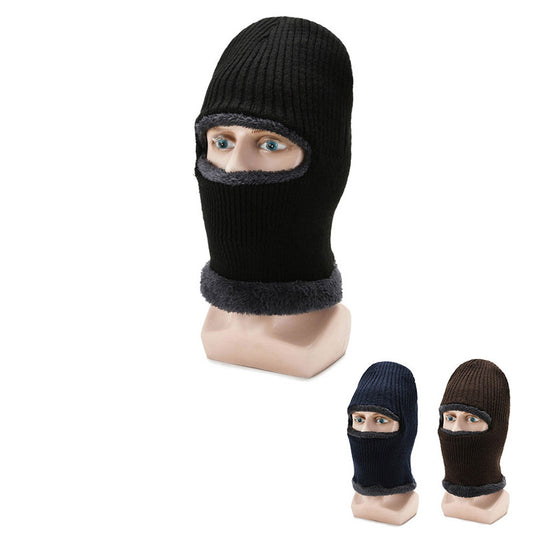 unisex knitted winter beanie on mannequin