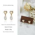 40#925 Silver Needle Earrings Pair