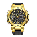 Gold and Black Strap