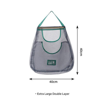 Durable kitchen storage mesh bag