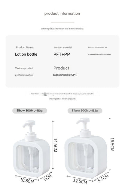 Japanese design pump bottle for lotion