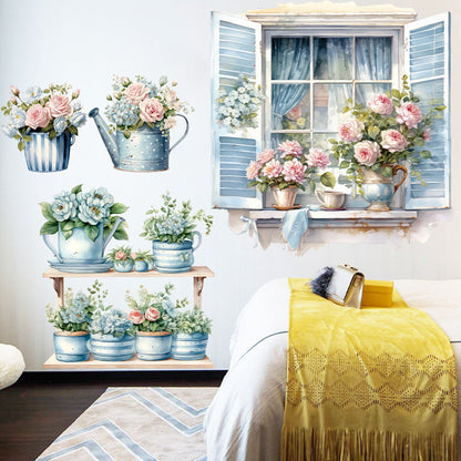 Easy peel and stick wall decoration