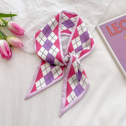 colorful women's scarf headband image 4