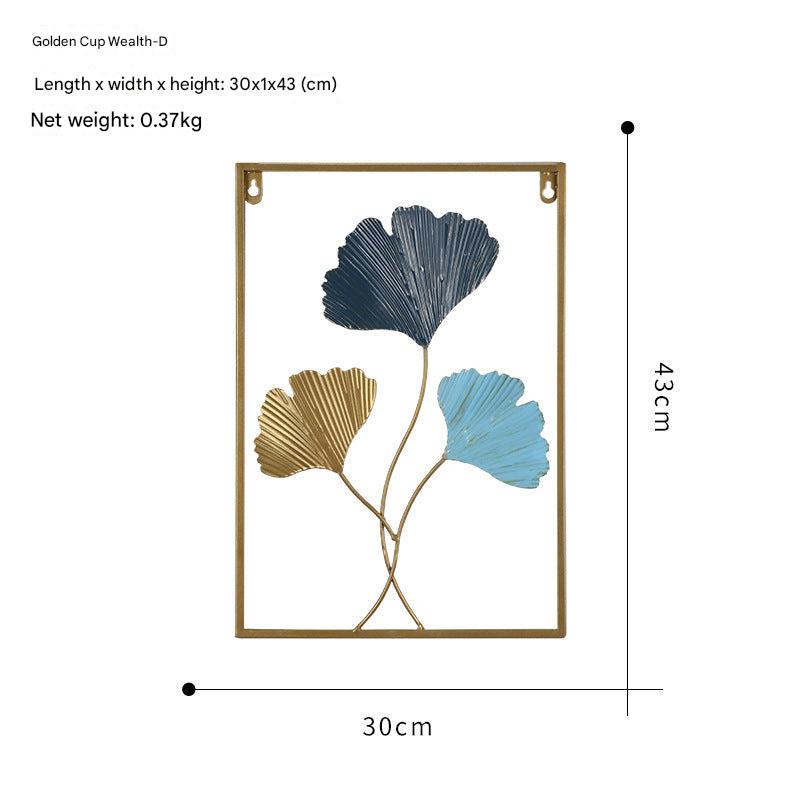 modern metal wall decor for dining room