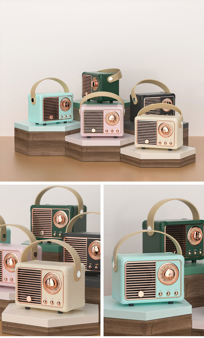 Compact Bluetooth speaker in various colors