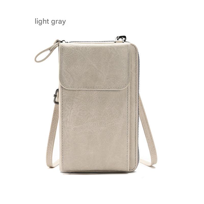Women's crossbody wallet blue