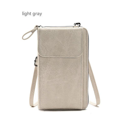 Women's crossbody wallet blue