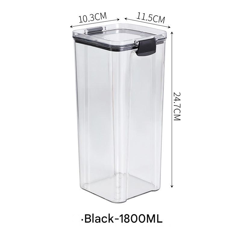 clear plastic kitchen storage container 5