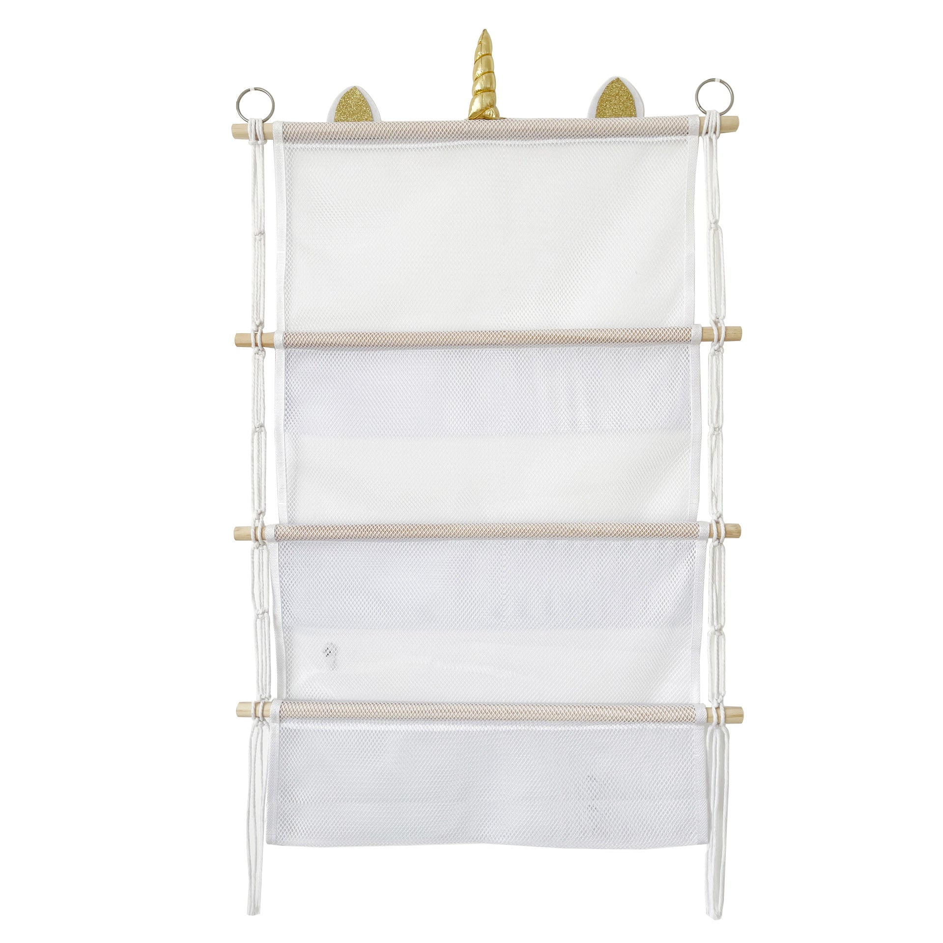 Kids storage rack with books and plush toys