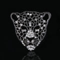 LX-5590 Gun Black Leopard Head 4070606