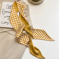 Yellow Series Ribbon Scarf - 13