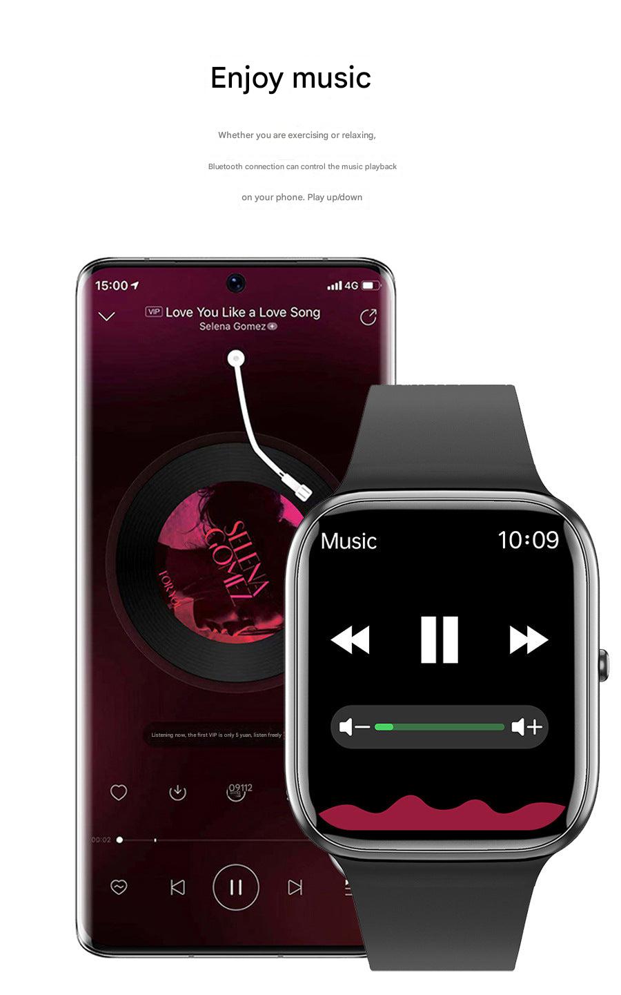 Y9PRO Smart Watch Side View