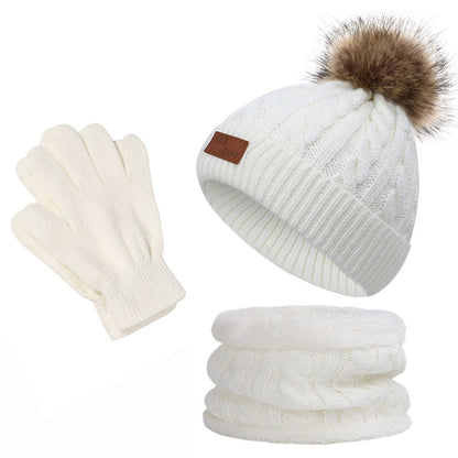 Cozy winter accessories for children