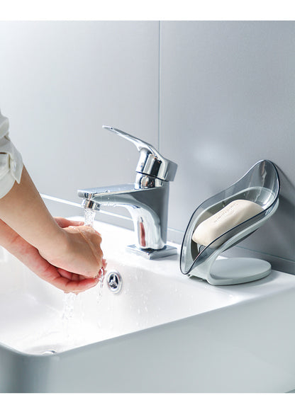 Water-Saving Leaf Soap Holder Image 3