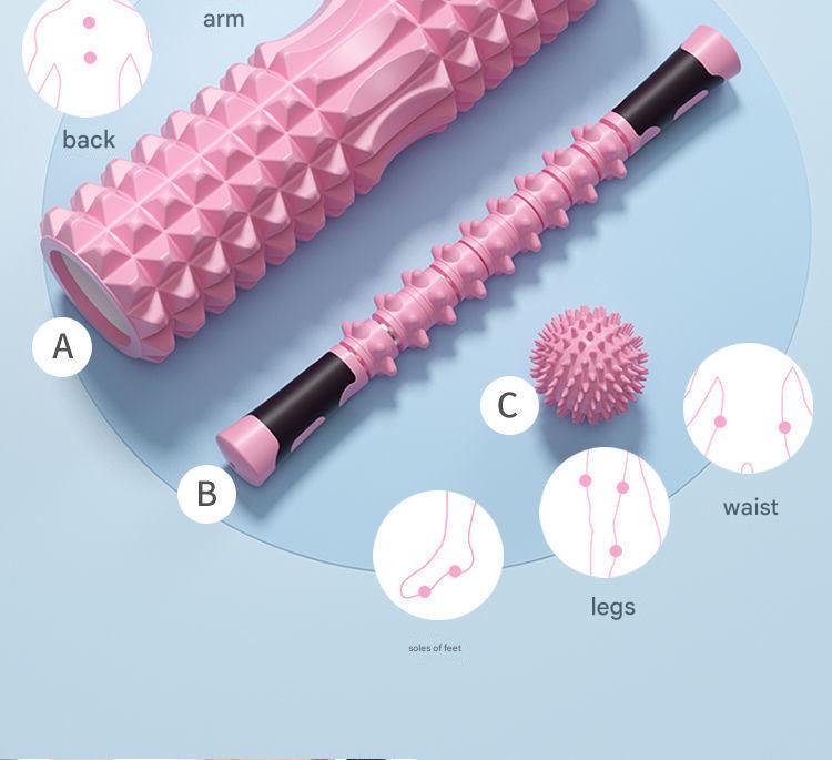 Foam Roller Muscle Relaxer massage demonstration